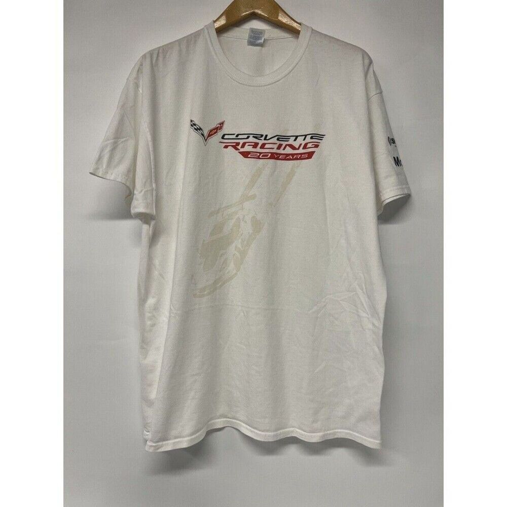 Corvette Racing 20 Years Tshirt White XL